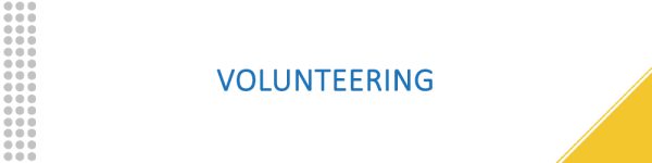 Volunteering header