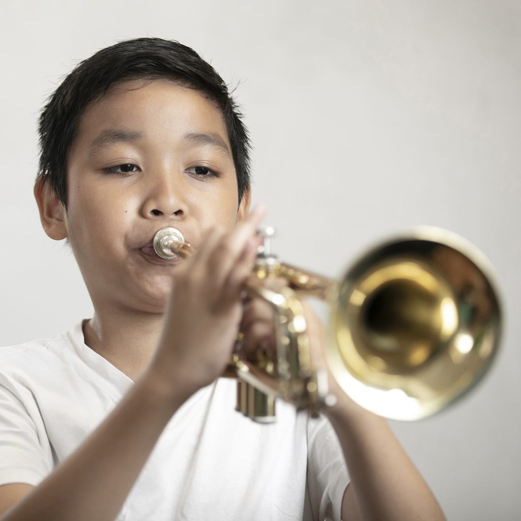 trumpet lesson square