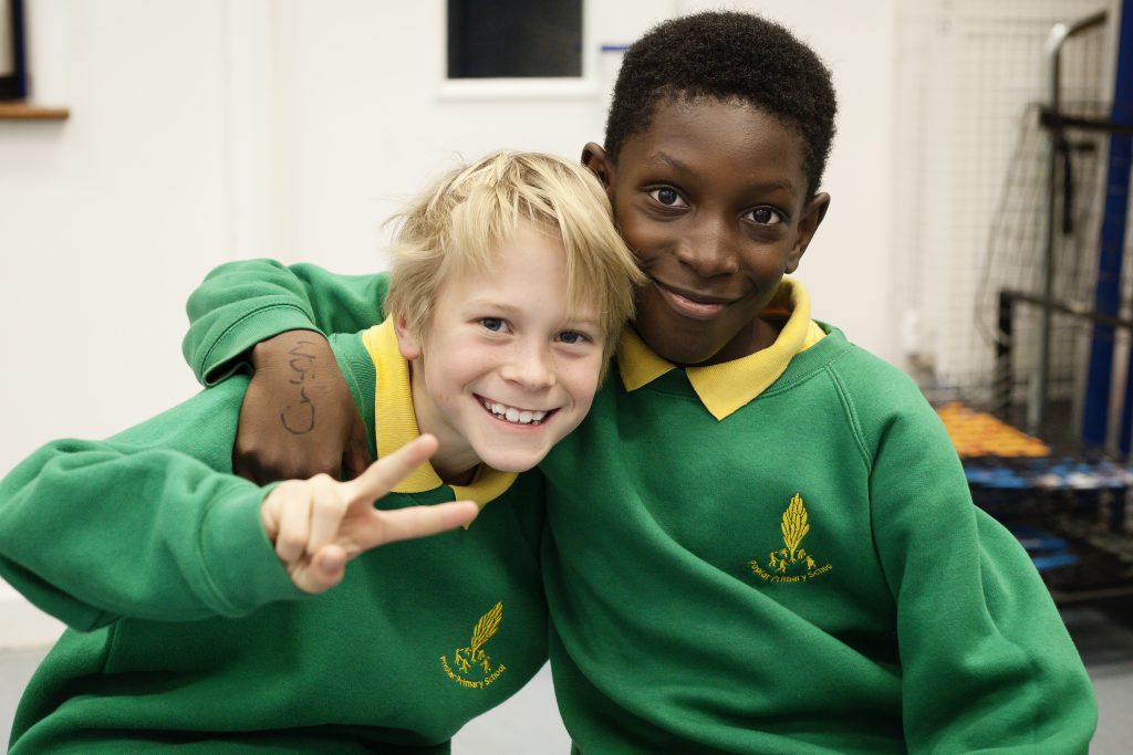 Children having music lessons Merton Music Foundation